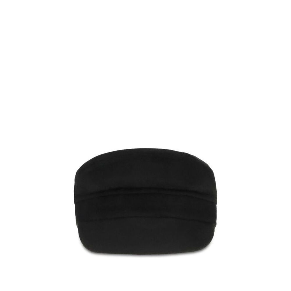P.A.R.O.S.H. Black Wool Oves Aries Cap (Baseball Women's Hat)